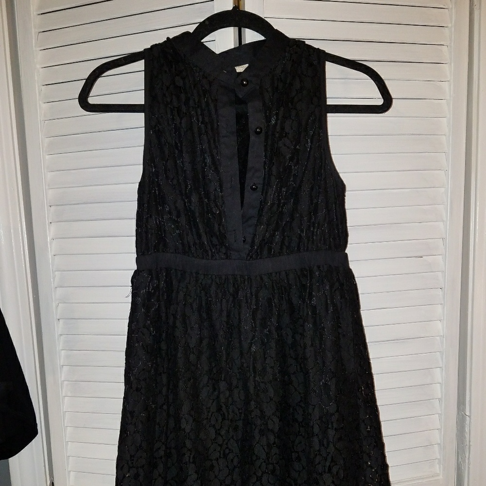 Lacy black Francesca's dress